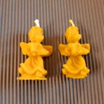 Svíčka z včelího vosku- andílek