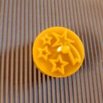 Svíčka z včelího vosku-vánoční hvězda