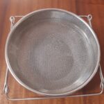 Cedník dvojitý vypouklý nerez