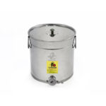 Stáčecí nádoba nerez 30kg s nerez výpustí