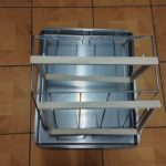 Odvíčkovací talíř nerez s odkládáním oboustranný