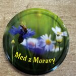 Víčko na sklenici TO-82 med z Moravy