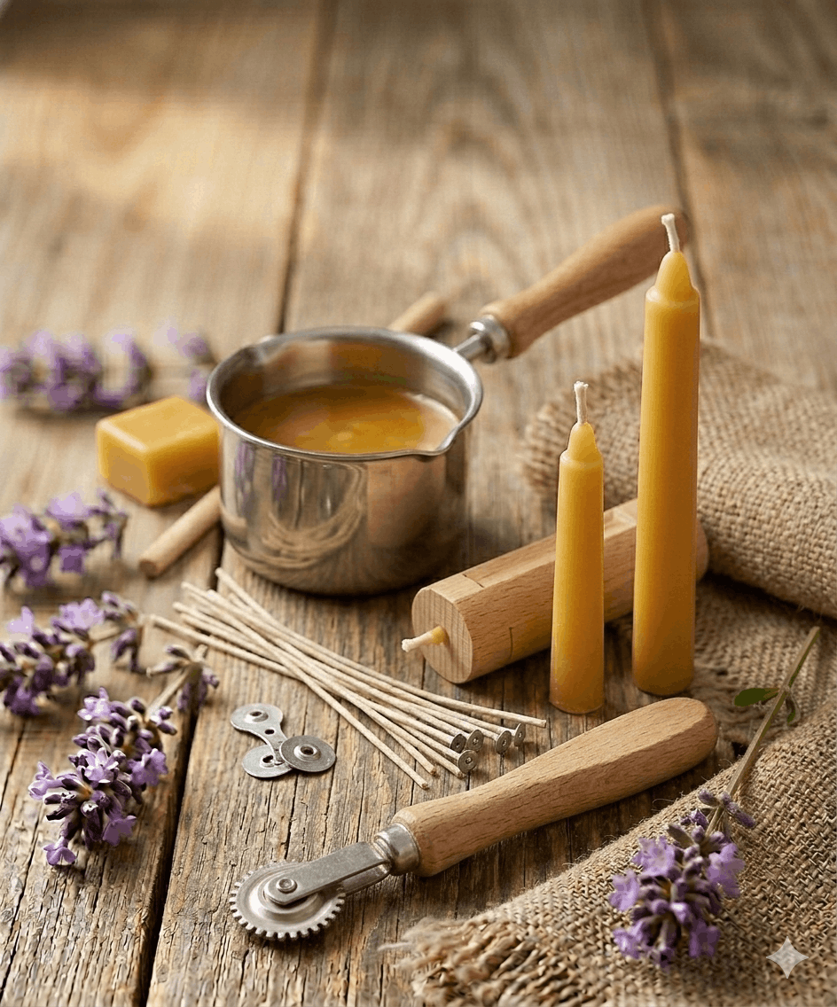 Vosk a výroba svíček