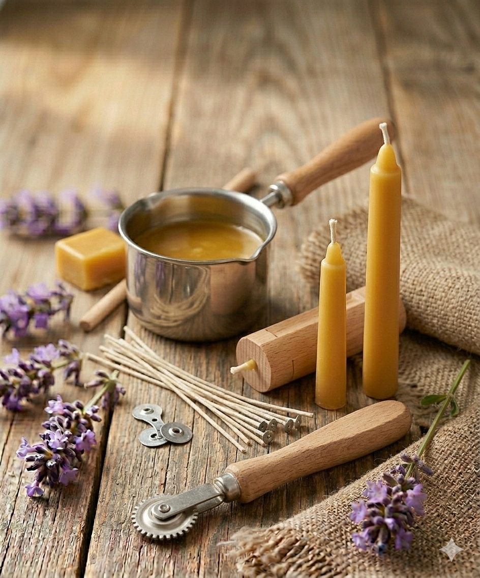 Vosk a výroba svíček